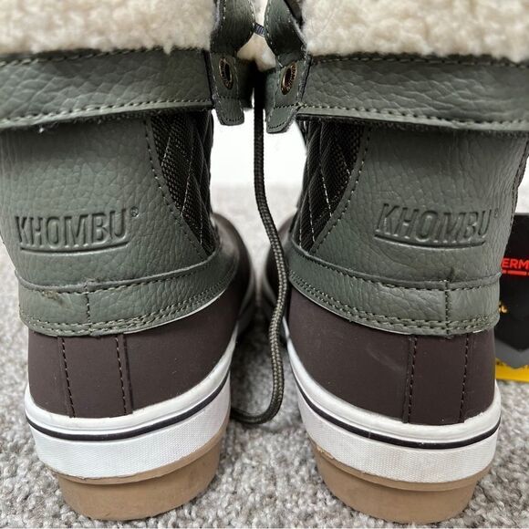 Womens Khombu Ruby Pack Boot Olive/ Brown - Picture 6 of 8